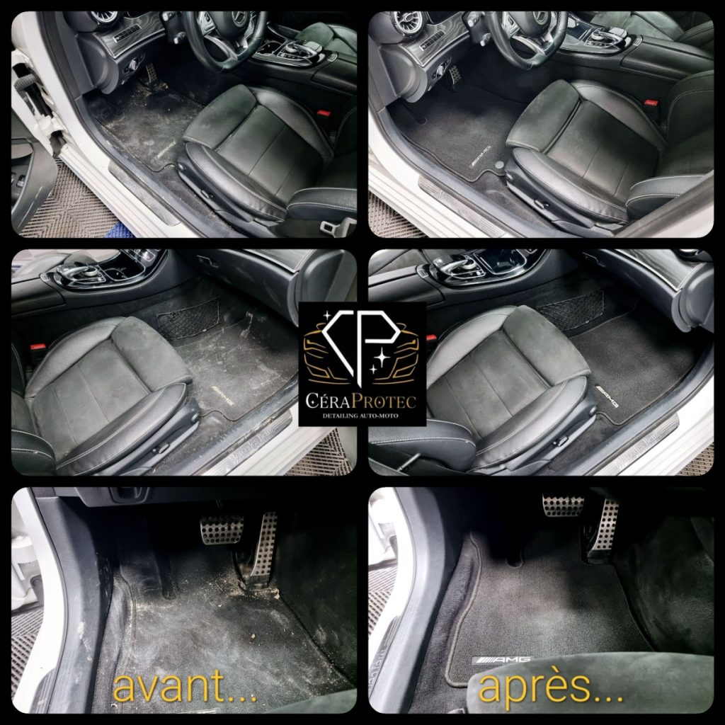 nettoyage intérieur amg detailing céraprotec angers